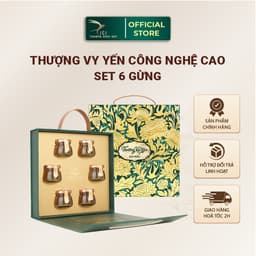 Thumbnail Set Quà 6 Hũ Yến Chưng Công Nghệ Cao Cici Thượng Đỉnh Yến Yến Sào Khánh Hoà 50G Yến Nguyên Chất Cao Cấp 4
