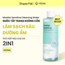 Thumbnail Bộ đôi Nước Tẩy Trang Freska  Micellar 400ML + Nước Hoa Hồng Freska HA5 Essence 210ml 2