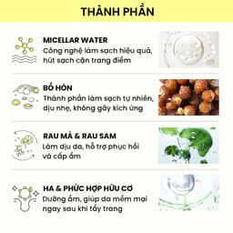Thumbnail Bộ đôi Nước Tẩy Trang Freska  Micellar 400ML + Nước Hoa Hồng Freska HA5 Essence 210ml 4