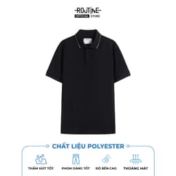 Thumbnail Áo Polo Nam Ngắn Tay Phối Cổ Form Fitted - Routine 10F24POL029R2 2