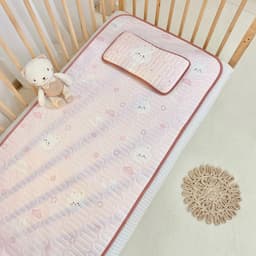 Thumbnail Bộ Chiếu Điều Hòa Kèm Gối Tencel MONONA Cao Cấp, Thoáng Mát, Êm Ái An Toàn Cho Da Bé 60x120cm IQKao 1