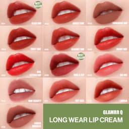 Thumbnail Son kem lì Glamrr Q Long Wear Lip Cream Full Size (5g) 4