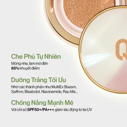 Thumbnail Phấn nước GLAMRR Q LONG WEAR DD CUSHION - SPF50+/PA+++ (1 lõi x 13g) 3