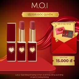 Thumbnail Son lì QUEEN OF ROSE  MOI COSMETICS bản giưới hạn 3g 1
