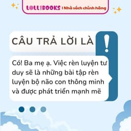 Thumbnail Sách - Sân Chơi Trí Tuệ Học Toán Tư Duy Logic Qua Trò Chơi LOLLIBOOKS giúp con phát triển não bộ và tư duy toàn diện 3