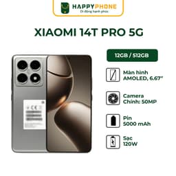 Thumbnail Điện thoại Xiaomi 14T Pro 5G 12GB/512GB -  Hàng Chính Hãng, Mới 100%, Bảo hành 18 tháng 2