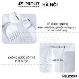 Thumbnail Tông Đơ Cắt Tỉa Lông Thú Cưng PETKIT Pro 2in1 Căt Êm, Mạnh Mẽ, Pin Trâu Lên Đến 65 Phút 2