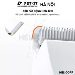 Thumbnail Tông Đơ Cắt Tỉa Lông Thú Cưng PETKIT Pro 2in1 Căt Êm, Mạnh Mẽ, Pin Trâu Lên Đến 65 Phút 4