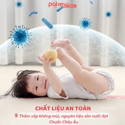Thumbnail Thảm Cuộn XPE PAKEY Cao Cấp Trải Sàn 2 Mặt Dày 2cm Họa Tiết Sinh Động Siêu Êm Cho Bé Tập Bò, Tập Đi 4