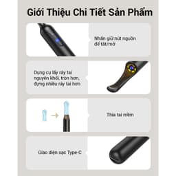 Thumbnail Dụng Cụ Lấy Ráy Tai Bebird X0 3