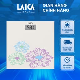 Thumbnail Cân điện tử Laica PS1052 Họa tiết hoa 1