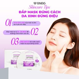 Thumbnail Combo 10 Mặt Nạ BNBG Tinh Chất Hỗ Trợ Tăng Cường EXOSOME Hỗ Trợ Giảm Lão Hóa 30mlx10 3