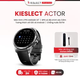 Thumbnail Đồng hồ thông minh Kieslect Actor I Nghe gọi trực tiếp I LTPO AMOLED I Chống nước 5ATM I Định vị GPS - Hàng chính hãng 1