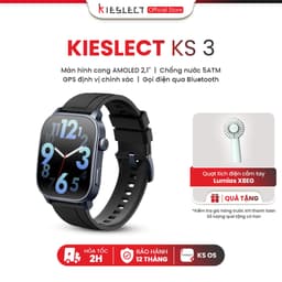 Thumbnail Đồng hồ thông minh Kieslect Ks 3 I Nghe gọi trực tiếp I Chống nước 5 ATM I Định vị GPS - Hàng chính hãng 1