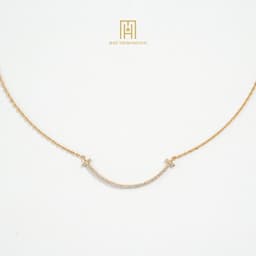 Thumbnail Dây chuyền vàng 10K Bảo Tín Mạnh Hải thiết kế khảm đá sang trọng PYD2V10KDH-502001 1
