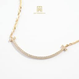 Thumbnail Dây chuyền vàng 10K Bảo Tín Mạnh Hải thiết kế khảm đá sang trọng PYD2V10KDH-502001 3