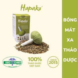 Thumbnail Bóng Massage Thảo Dược Hapaku 140g, Massage Toàn Thân Giảm Đau Nhức Cơ Thể 1