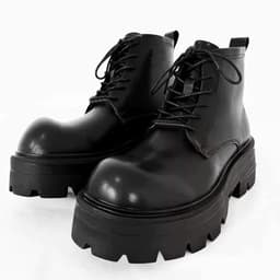 Thumbnail Giày combat boot da thời trang INICHI G1321 đế cao 7cm 3