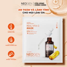 Thumbnail Combo 5 Mặt Nạ Serum x3 Dưỡng Trắng Mờ Thâm Neogen Real Vita C 22% Mask 28g 1
