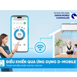 Thumbnail MỚI 2025 - Điều Hòa Daikin 1 chiều Inverter FTKF25ZVMV 1HP 9000 BTU 4