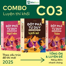 Thumbnail Bộ 3 cuốn Đột phá tư duy kì thi tốt nghiệp THPT môn Toán, Văn, Sử 1