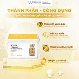 Thumbnail Hộp 30 Mặt Nạ Giúp Dưỡng Trắng WonJin Effect Water Toning 350g (hộp 30 Mask) [B1] 1