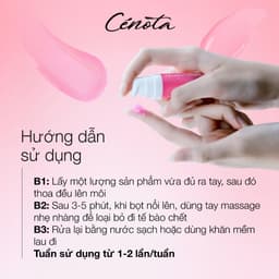 Thumbnail Gel Tẩy Da Chết Môi Sủi Bọt Cenota Baby Lip Khử Thâm, Làm Hồng Môi 12ml 4