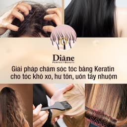 Thumbnail Combo dầu gội xả phục hồi tóc khô xơ chẻ ngọn gãy rụng hư tổn nặng Moist Diane Extra Damage Repair 3