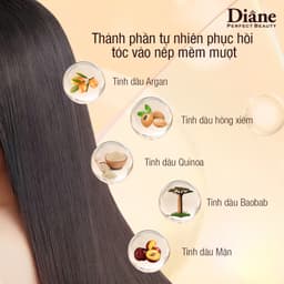 Thumbnail Combo dầu gội xả vào nếp tóc thẳng mượt phục hồi khô xơ hư tổn Moist Diane Extra Smooth & Straight 3