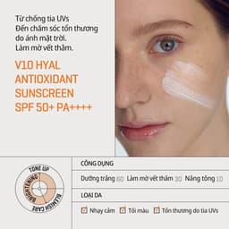 Thumbnail Some By Mi Kem chống nắng nâng tone da V10 Hyal Antioxidant Suncreen SPF 50+ PA++++ 40g 1