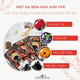 Thumbnail Mặt Nạ SEXYLOOK - Dòng Mặt Nạ Đen Truyền Thống ( 5 miếng x 28ml ) 4