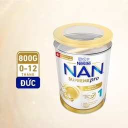 Thumbnail Sữa bột Nestlé NAN SUPREMEPRO 1 800g nhập khẩu Đức với đạm thủy phân 1 phần, 5HMO & lợi khuẩn 2