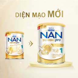 Thumbnail Sữa bột Nestlé NAN SUPREMEPRO 1 800g nhập khẩu Đức với đạm thủy phân 1 phần, 5HMO & lợi khuẩn 1