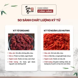 Thumbnail Kỷ tử đỏ organic sấy khô Triệu Gia cao cấp giúp cải thiện thị lực, đẹp da, đảm bảo an toàn vệ gói 50g sinh thực phẩm 2