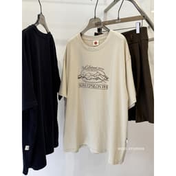 Thumbnail Áo phông oversize Alpha epsilon chất cotton xịn mềm dày dặn MC21.studios a4342 3