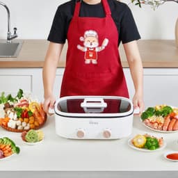 Thumbnail Nồi Song lẩu VIFIBA 5.5L - Chống Dính Teflon, Công Suất 1600W, Điều Chỉnh Nhiệt Độ Riêng, An Toàn 4