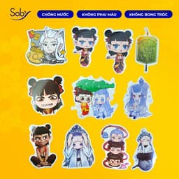 Thumbnail Combo 50 Hình Sticker NATRA Cán Mịn, Chống Nước, Dán Sổ Sách, Laptop, Điện Thoại, Đàn Guitar, Mũ Bảo Hiểm, Vali 3