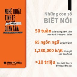 Thumbnail Sách - Nghệ Thuật Tinh Tế Của Việc "Đếch" Quan Tâm (Tái Bản 2021) 2