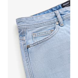 Thumbnail Quần Short Jeans Nam Ống Suông Trơn Form Straight - Routine 10S25DPS001 3