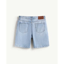 Thumbnail Quần Short Jeans Nam Ống Suông Trơn Form Straight - Routine 10S25DPS001 1