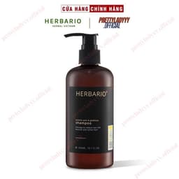 Thumbnail Dầu gội vỏ bưởi và bồ kết HERBARIO 300ml giảm rụng tóc, phục hồi tóc - Mỹ phẩm thuần chay 1