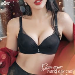 Thumbnail Áo lót có gọng nâng đẩy tạo khe quyến rũ đệm dày 4cm Venus Charm 5026 2