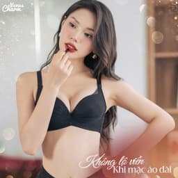 Thumbnail Áo lót có gọng nâng đẩy tạo khe quyến rũ đệm dày 4cm Venus Charm 5026 3