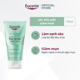 Thumbnail Gel rửa mặt giảm mụn Eucerin Pro Acne Cleansing Gel 75ml 2