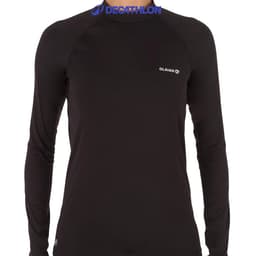 Thumbnail Áo thun lướt sóng dài tay chống tia cực tím cho nữ đen DECATHLON olaian mã 8485993 3