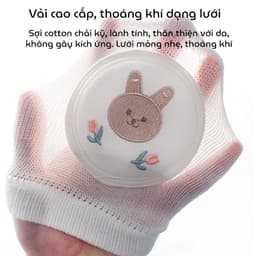 Thumbnail Tất Tập Bò, Vớ Tập Bò KidAndMom giúp bảo vệ đầu gối bé không bị đau khi bò chống trơn trượt 2