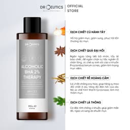 Thumbnail DRCEUTICS Dung Dịch Làm Sạch Và Cân Bằng Da BHA 2% THERAPY ACOLHOLIC (Nền Cồn) 4