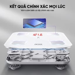 Thumbnail Cân Điện Tử Thông Minh PICOOC Mini Lite - Phân Tích 13 Chỉ Số Cơ Thể - APP TIẾNG VIỆT - BH 12 THÁNG 4