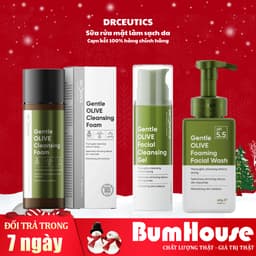 Thumbnail Sữa Rửa Mặt DRCEUTICS dạng gel/dạng bọt Gentle Olive Cleansing Foam Giúp Làm Sạch Sâu Cho Mọi Loại Da 150ML/420g 1
