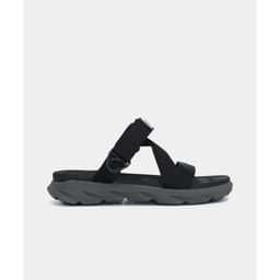 Thumbnail Giày Sandal Nam Nữ F6S Thoải Mái, Nhẹ Êm Xoay Shondo XÁM ĐEN F6S1212 4